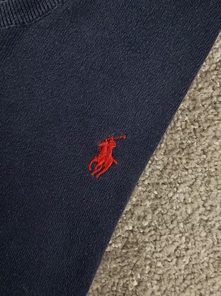 Sweater Polo Ralph Lauren Women M Blue Navy