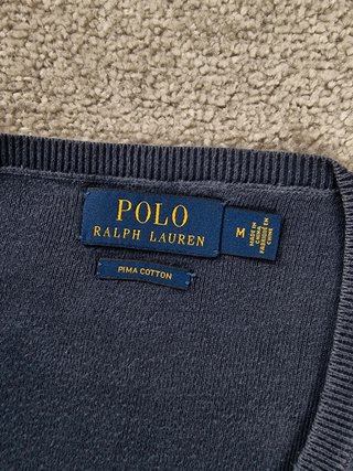 Sweater Polo Ralph Lauren Women M Blue Navy