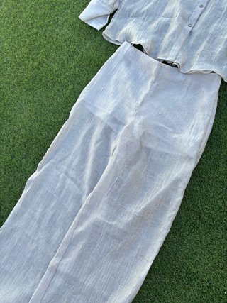 Conjunto Zara Camisa y Pantalón + Bailarinas
