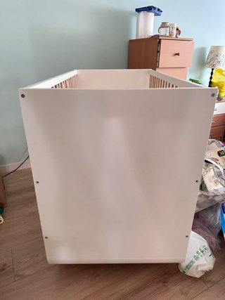Cuna para bebé blanca