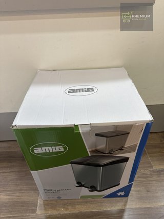 Amig - Cubo de Reciclaje Doble con Pedales