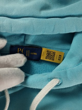 Hoodie Polo Ralph Lauren Unisex XS Light Blue