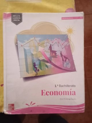 Libro de Economía 1 bachillerato
