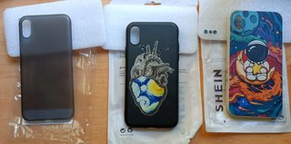 Lote 7 Fundas iPhone XS SHEIN