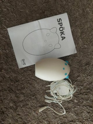 Luz nocturna infantil IKEA SPÖKA