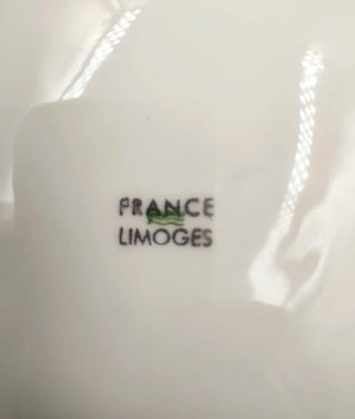 Plato Decorativo Porcelana de Limoges