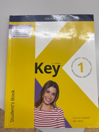 Key Bachillerato 2e 1 Student Book (Spain)