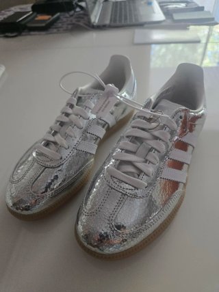 Zapatillas Adidas Plateadas