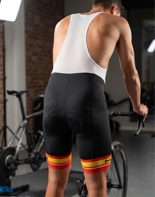 Culotte de Ciclismo con Tirantes bandera de españa