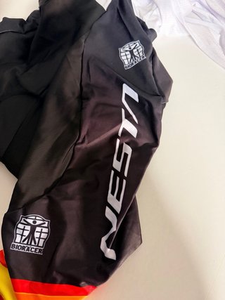 Culotte de Ciclismo con Tirantes bandera de españa