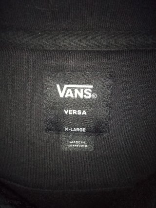 Sudadera Vans Versa talla XL