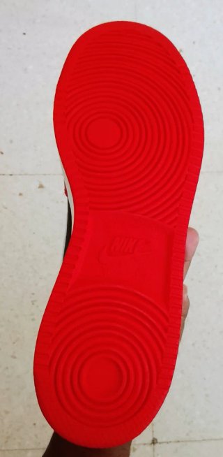 Zapatillas Nike Air Low Rojas y Blancas