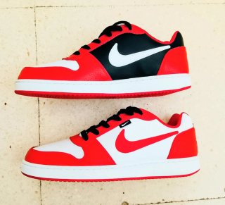 Zapatillas Nike Air Low Rojas y Blancas
