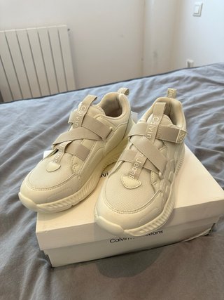 Zapatillas Calvin Klein Beige Talla 37