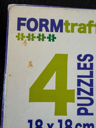 Puzzle Diset FORMtraffic 4 Puzzles