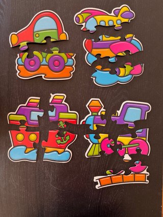 Puzzle Diset FORMtraffic 4 Puzzles