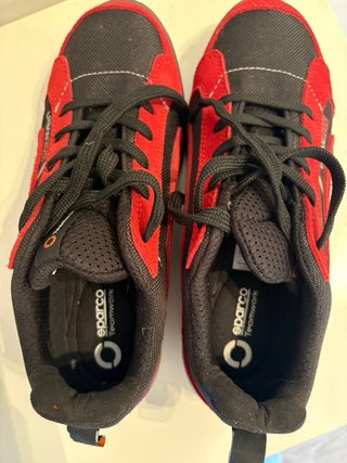 Zapatos Sparco Urban Evo Negro/Rojo