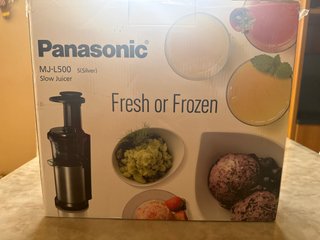 Panasonic MJ-L500 S(Silver) Slow Juicer