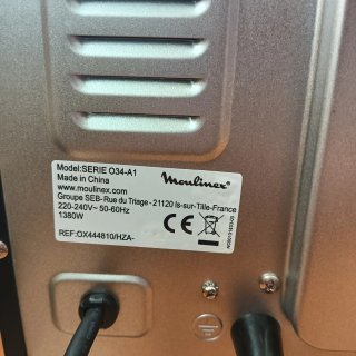 Horno de Sobremesa Moulinex Optimo 19L