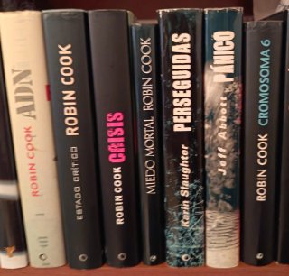 Colección Robin Cook libros