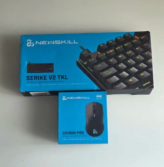 Teclado Newskill Serike V2 TKL y Ratón Chiron Pro