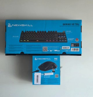 Teclado Newskill Serike V2 TKL y Ratón Chiron Pro