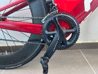 Bicicleta de Triatlón Felt Roja