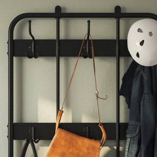 Zapatero perchero IKEA NIPÅSEN negro