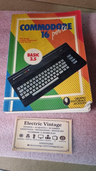 K1311NN-Commodore 16 per te Basic 3.5