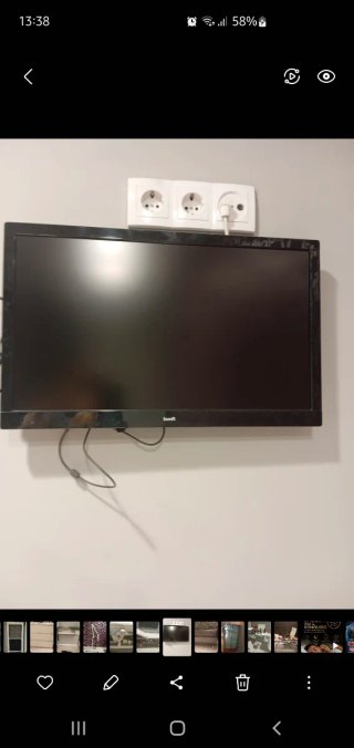 Televisión Kunft Negra 20 pulgadas