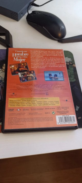 Cuando un hombre ama a una mujer DVD – Andy García