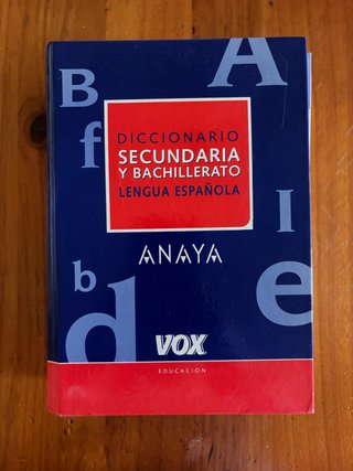 Diccionario Secundaria y Bachillerato