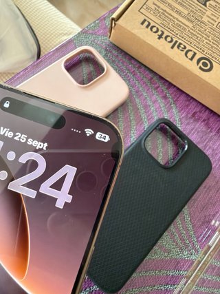 iPhone 16 Pro Max 256GB Desierto, Caja, Funda, Kit