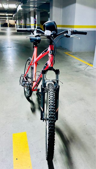 Bicicleta Montaña B'Twin Rockrider 340 Roja