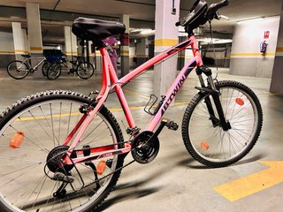 Bicicleta Montaña B'Twin Rockrider 340 Roja