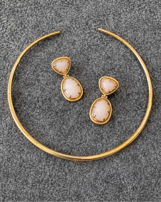 Pendientes Zara con piedra