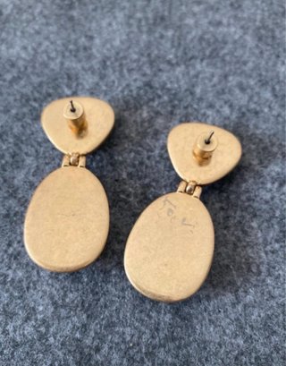 Pendientes Zara con piedra