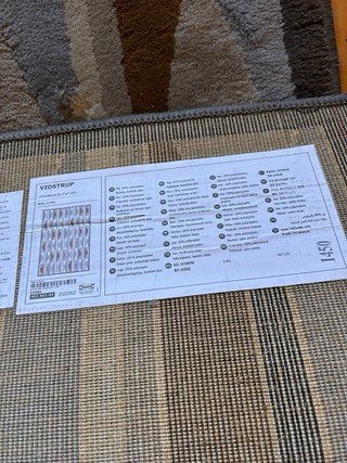 Alfombra Ikea Vidstrup 170x240 cm