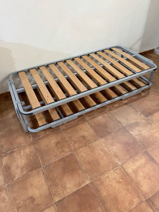 Somier Nido Metálico y Madera