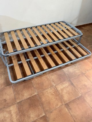 Somier Nido Metálico y Madera
