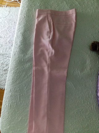 Pantalón de traje Zara rosa