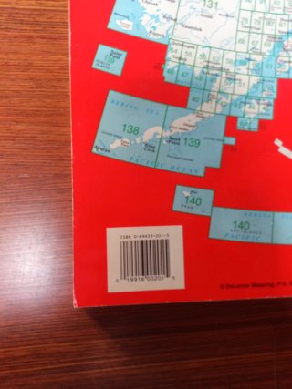 Alaska Atlas & Gazetteer - Topo Maps 1992