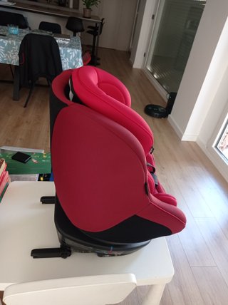 Silla coche bebé grupo0-1-2-3 roja