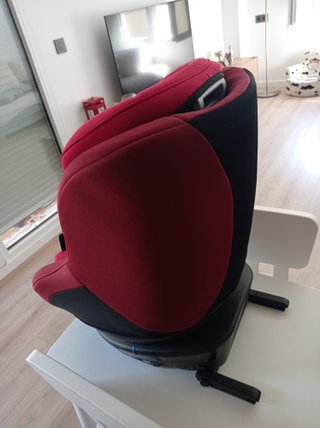 Silla coche bebé grupo0-1-2-3 roja