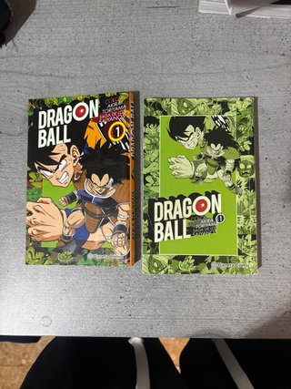 Dragon ball color saga de los Saiyanos