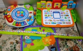 Lote de 3 Juguetes Educativos para Bebé