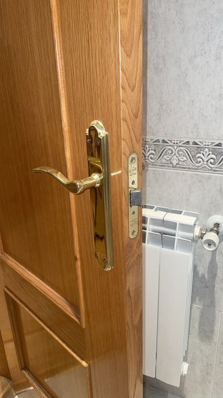 Puertas Dobles de Roble con Cristal