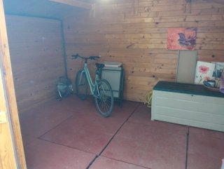 CASETA DE MADERA PARA JARDIN