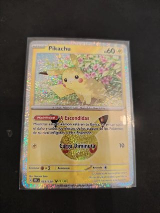 Carta Pokémon Pikachu 30 Aniversario
