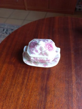 Lote 3 Mini Soperas Porcelana